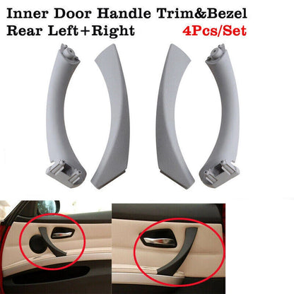 2 x Inner Door Handle Pull Trim & Cover for BMW E90 328i (2007-2013)