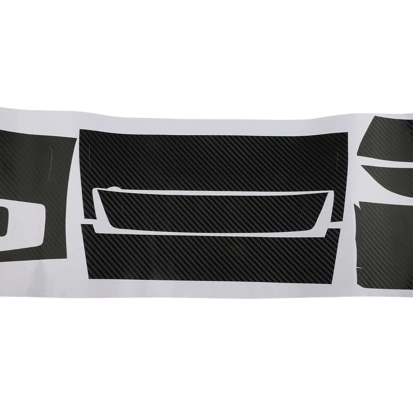 3D Carbon Fiber Pattern Interior DIY Trim Decals for BMW X5 (2007–2013)