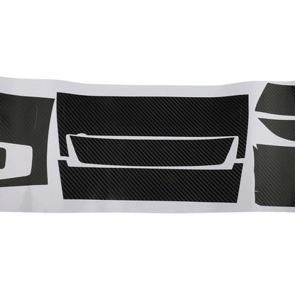 3D Carbon Fiber Pattern Interior DIY Trim Decals for BMW X5 (2007–2013)