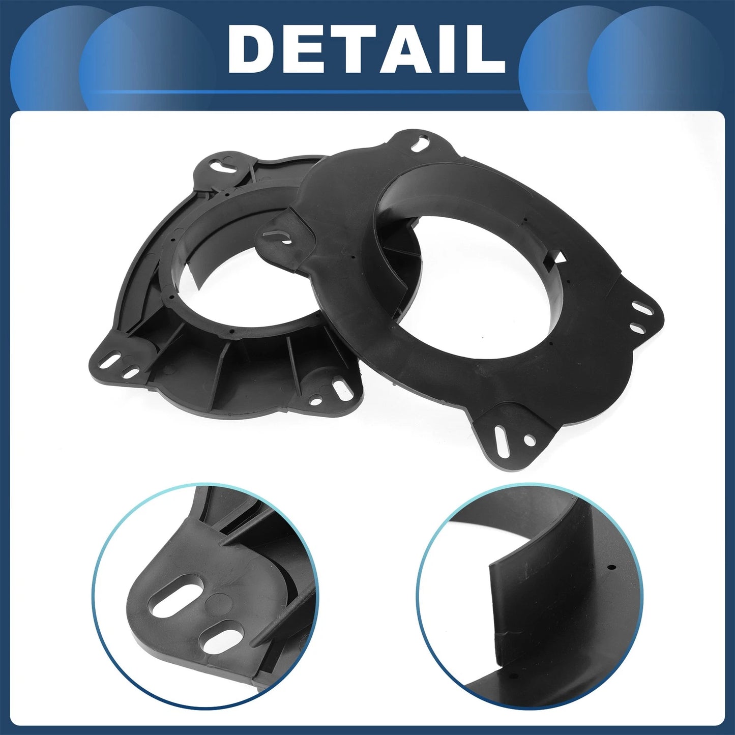 Speaker Spacer Ring Adaptor for Toyota 6x9" to 6.5" (2 Pcs)