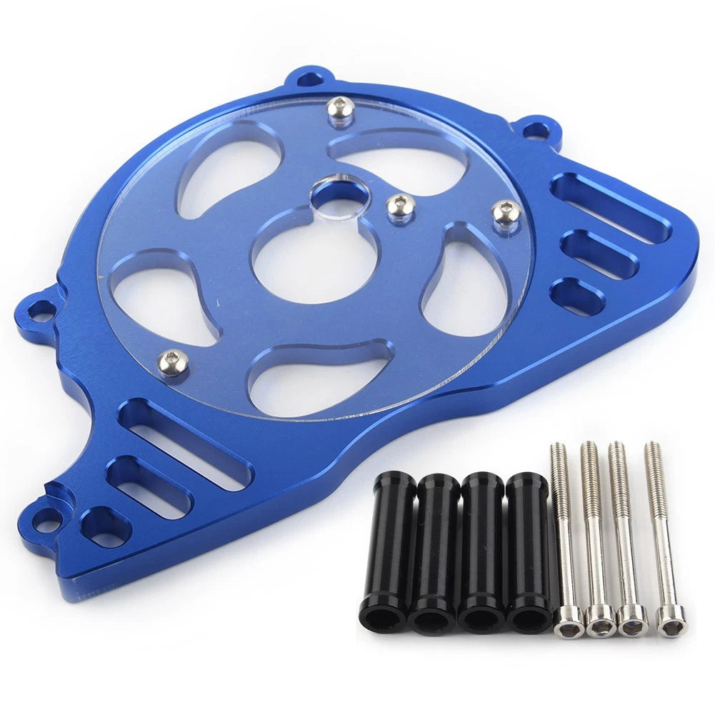 Blue Engine Sprocket Cover Chain Guard for Kawasaki Z1000 (2010-2021)