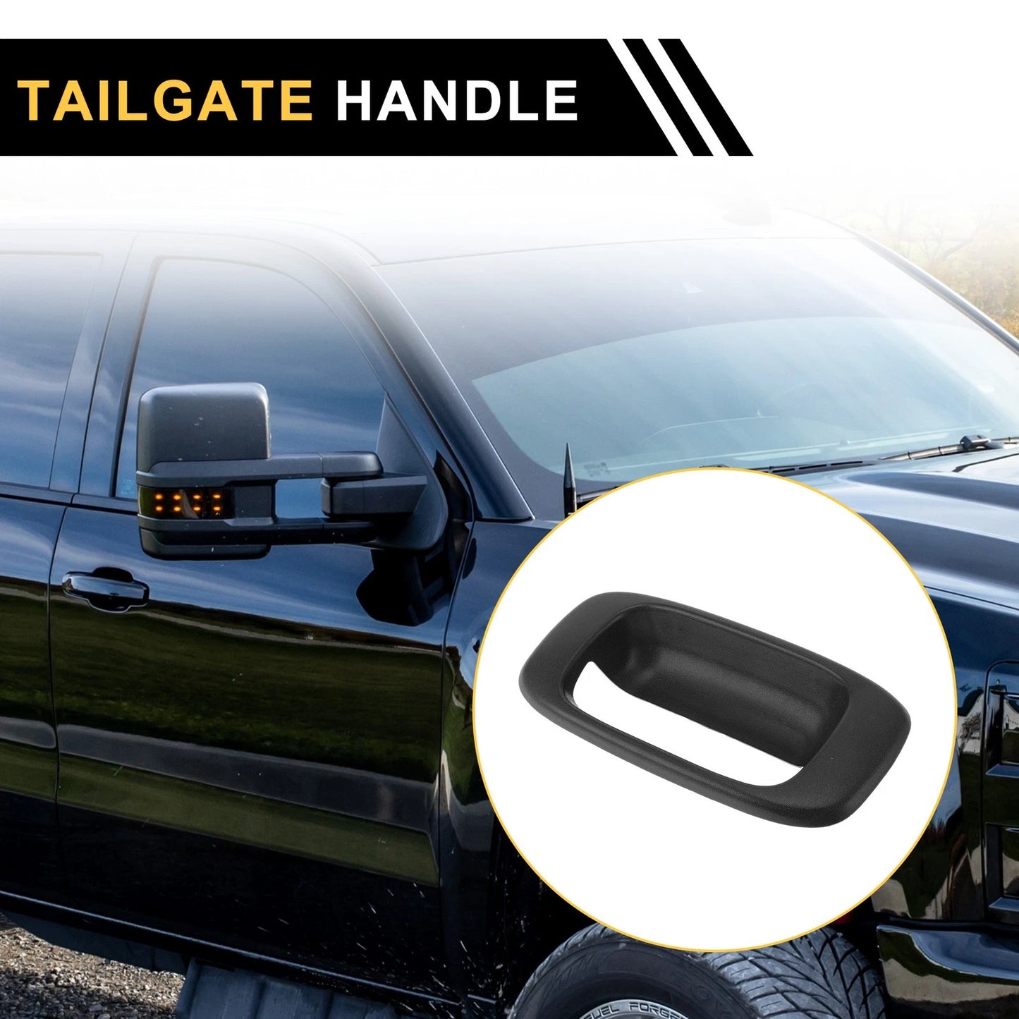 Liftgate Latch Tailgate Handle for Chevrolet Silverado 1500 Classic (2007-2013)