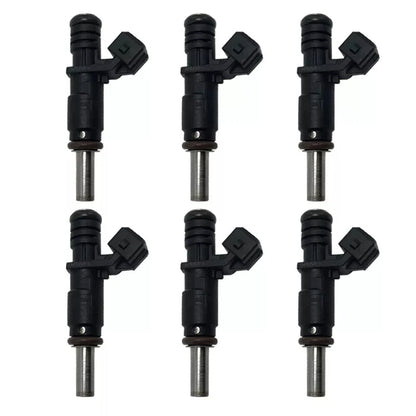 6Pcs Fuel Injectors for BMW 325 330 328 X3 X5 525 530 528 128 I6 (2006-2012)