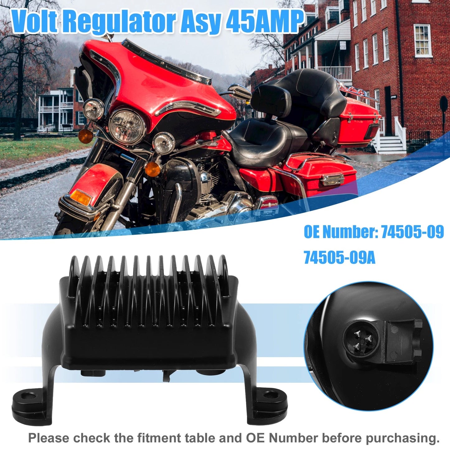 Voltage Regulator Rectifier for Harley-Davidson Electra Glide (2009–2014)