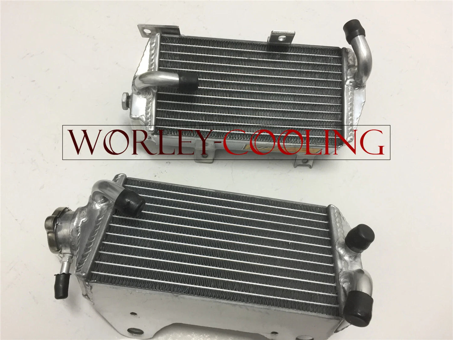 Radiator + Red Hose Kit for Honda CRF250R (2014-2015)