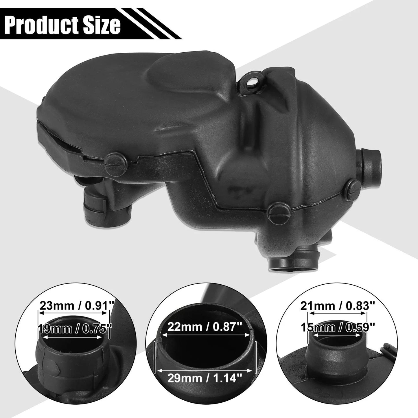 PVC Engine Crankcase Vent Valve for BMW 320i, X3, 530i, Z4 (1999-2006)
