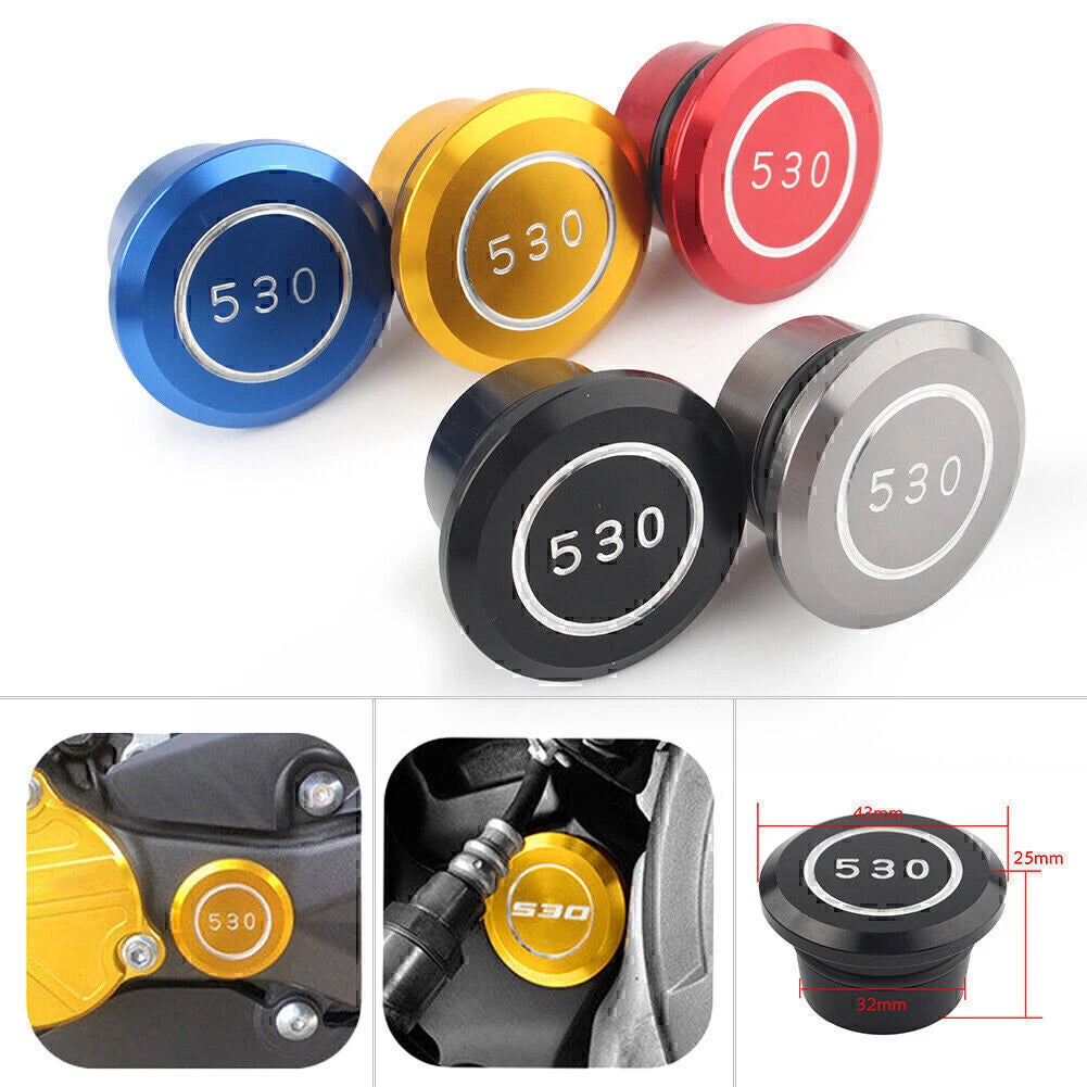 CNC Body Fairing Hole Cap Covers for YAMAHA T-MAX 530 (2005-2016)