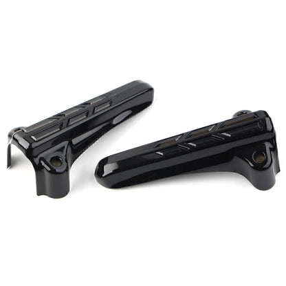 Front Lower Fork Leg Covers LED Smoke Light for Harley FLHR FLHTK FLHX (14-20)