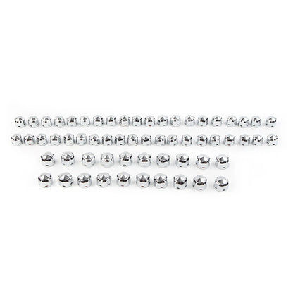 Chrome Engine Bolt Caps Cover for Harley Touring Road Street King Glide Softail