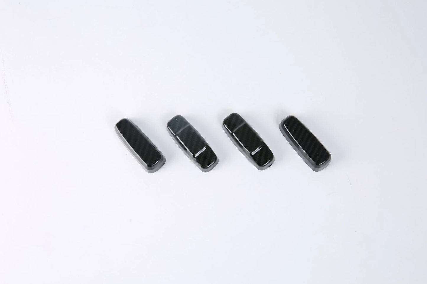 Fiber Seat Adjust Button Cover Trim for Land Rover Range Rover Velar (2018-2023) 4 x pcs