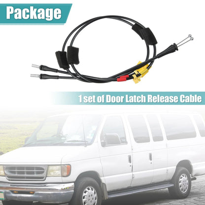 Rear Upper Door Latch Cable Set for Ford F-150 F-250 (1997-2004)