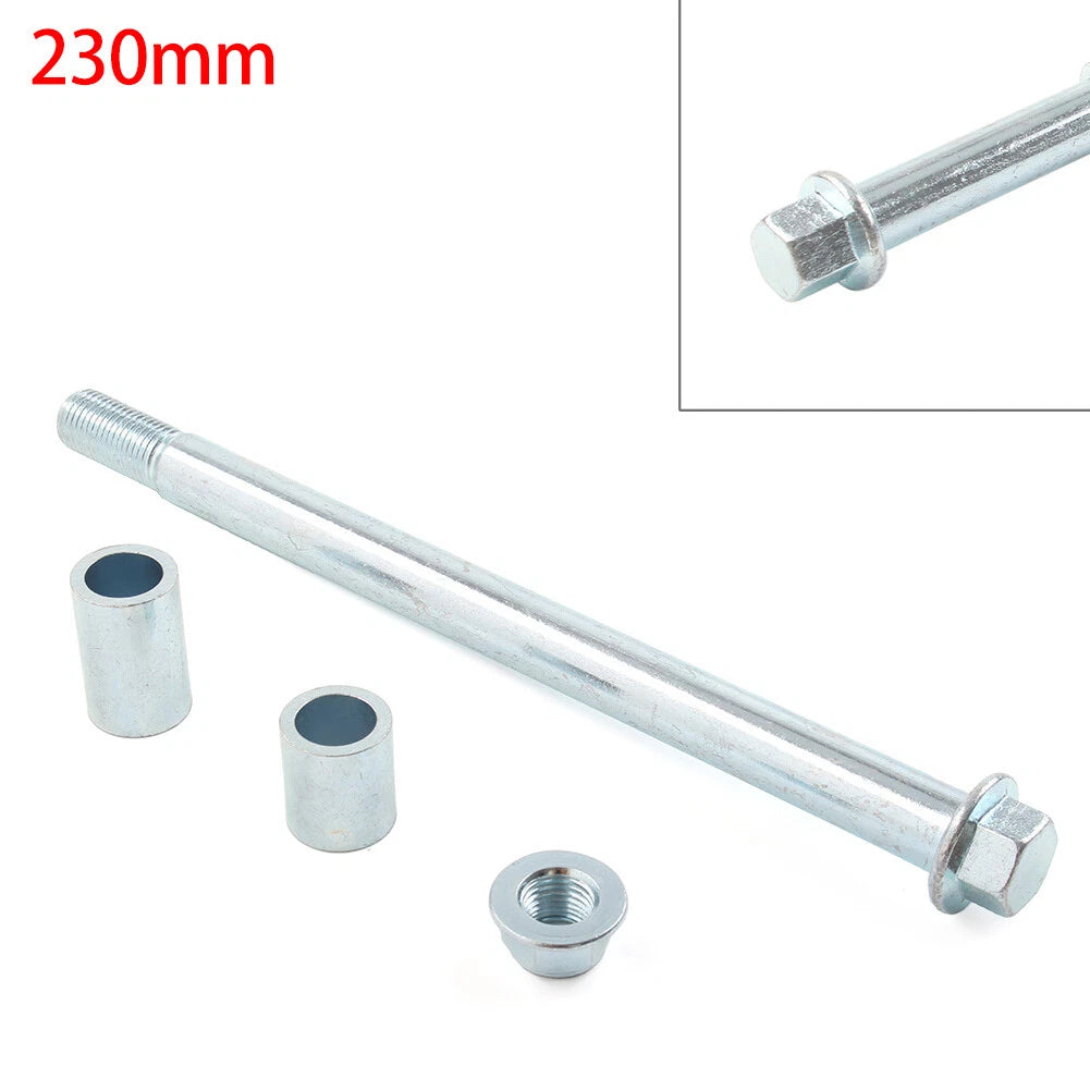 M15x 230mm + 2 Spacers Axle for 125cc 140cc Quad Dirt Pit Bike