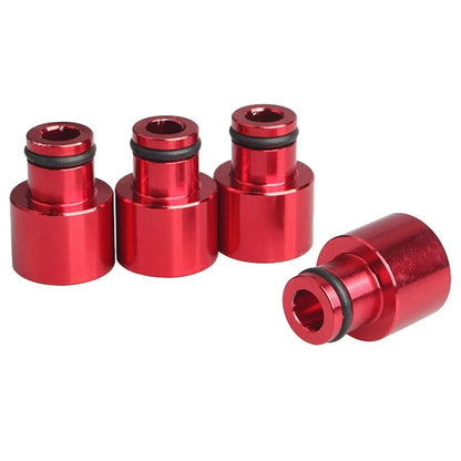 4x Fuel Injector Top Hat Adapter for Honda Civic Acura B16 B18 D16Z
