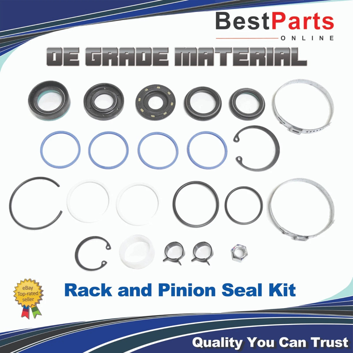 Power Steering Rack and Pinion Seal for Chevrolet Corvette (1984–1996)