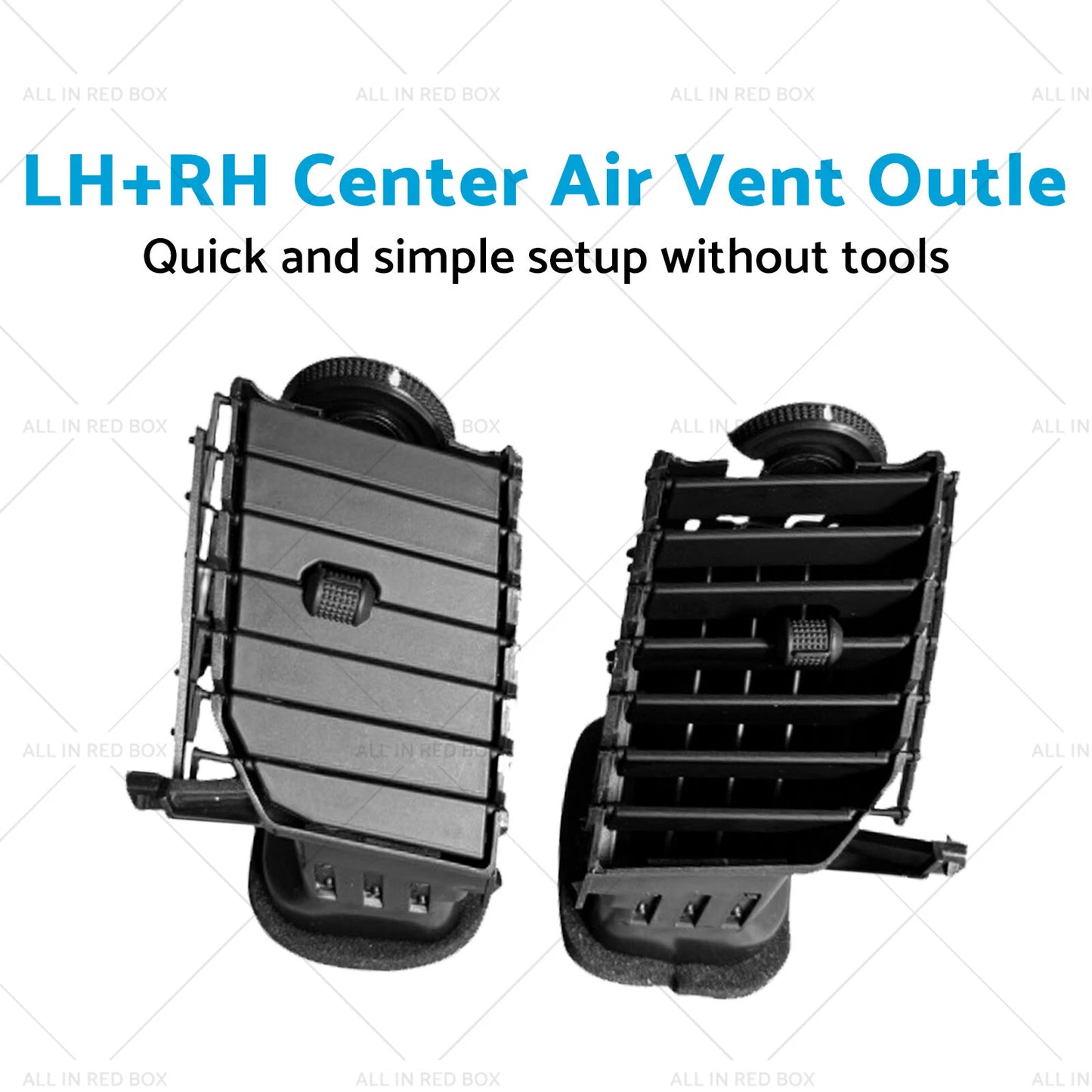 LH & RH Center Air Vent Outlets for Toyota Hilux Ute MK6 MK7 Vigo (2005-2014)