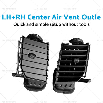 LH & RH Center Air Vent Outlets for Toyota Hilux Ute MK6 MK7 Vigo (2005-2014)