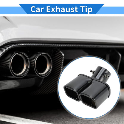 Exhaust Tip / 2.4in Inlet / Square Slant Cut for Toyota Raize (2020–2025)