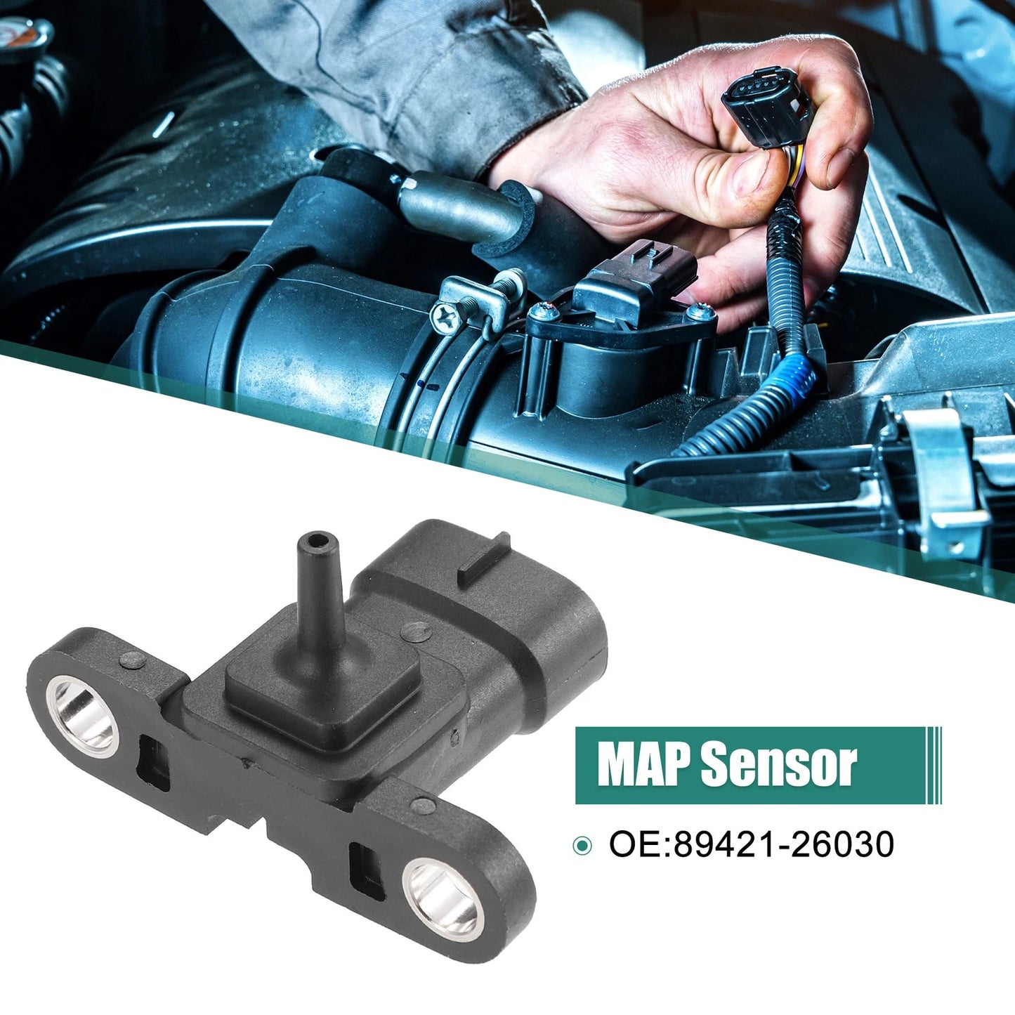 Manifold Absolute Pressure Sensor for Toyota Corolla 1.8L (2003-2008)