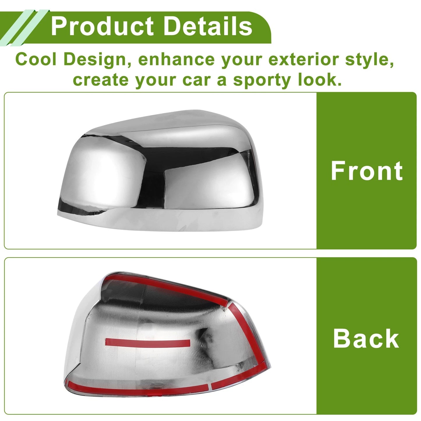 Side Mirror Cover Caps for Jeep Grand Cherokee (2011-2021)
