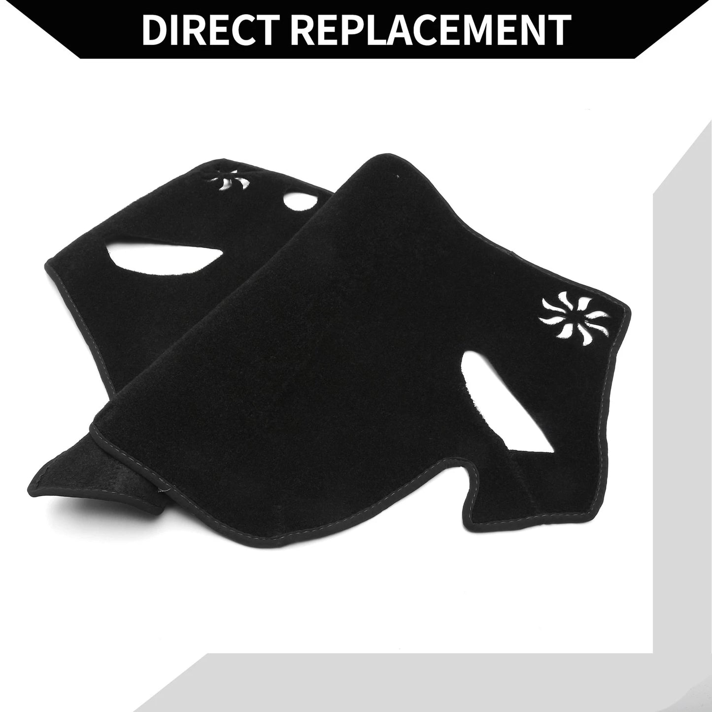 Dashboard Cover Mat for Subaru Forester (2018-2024) Black 1 Set