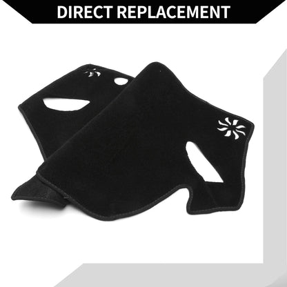 Dashboard Cover Mat for Subaru Forester (2018-2024) Black 1 Set