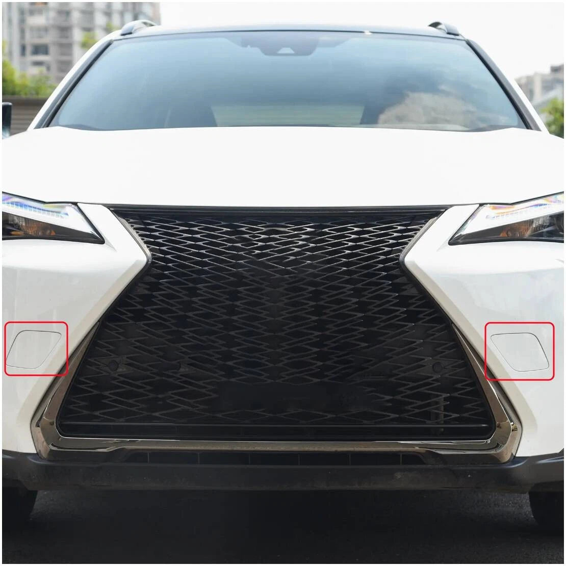 Front Tow Eye Hook Covers for Lexus UX300 UX200 UX250h (2019-2023)