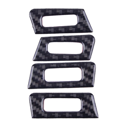 Carbon Fiber ABS Central Vent Outlet Trim for BMW E90 E92 E93 (2007-2013)