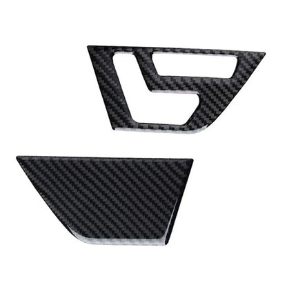 2 x Carbon Fiber Interior Door Panel Decor for Mercedes C Class W204 (2007-2013)