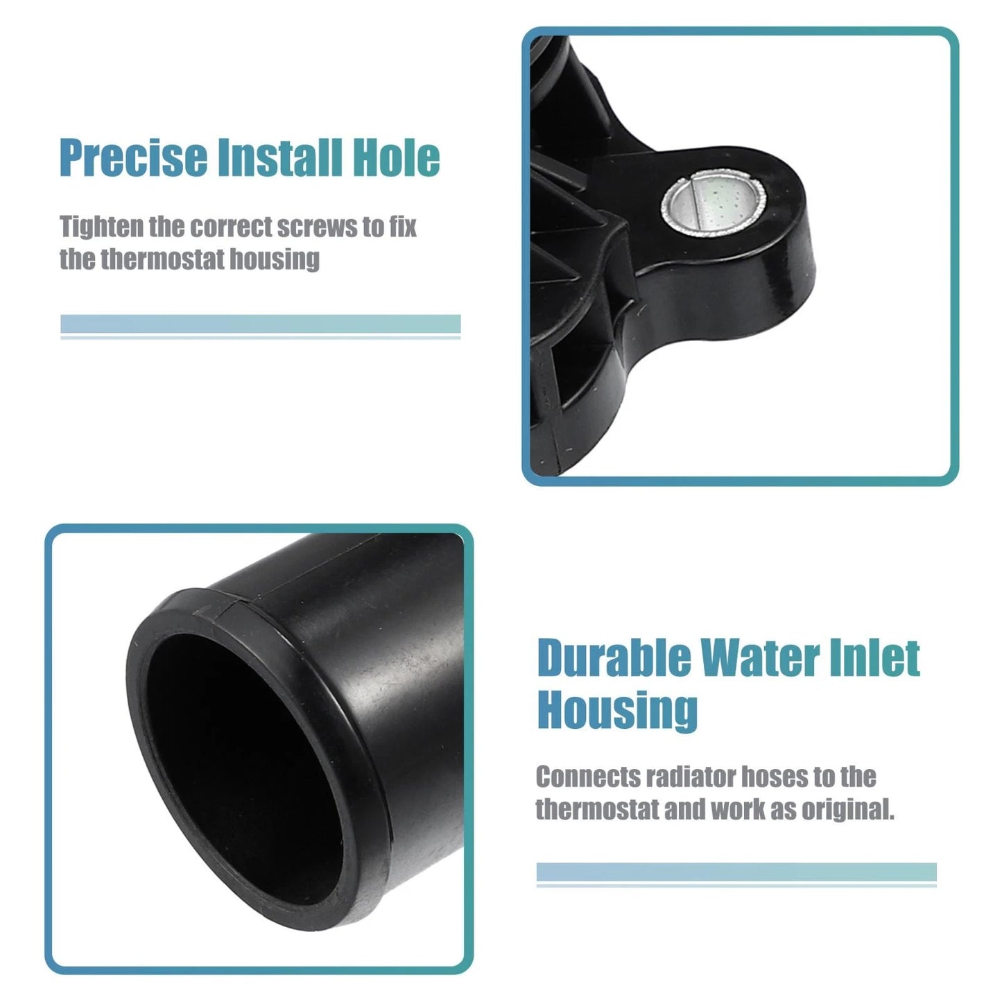 Engine Coolant Thermostat Housing Assembly for Jeep Wrangler (2018-2019)