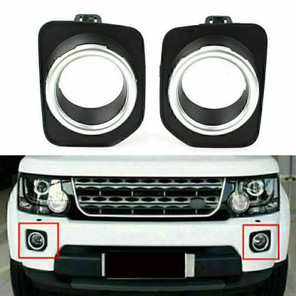 Fog Light Lamp Bezel for Land Rover LR4 (2010-2016) LH & RH Pair