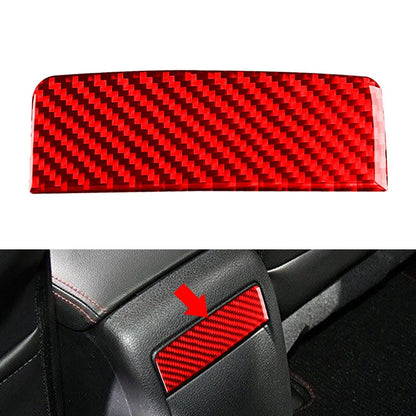 Carbon Fiber Rear Console Panel Cover for Subaru WRX STI (2015-2021)