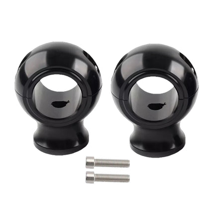 2 x Handlebar Riser Clamp for Harley Touring/Dyna/FatBob/Softail (2000-2023)