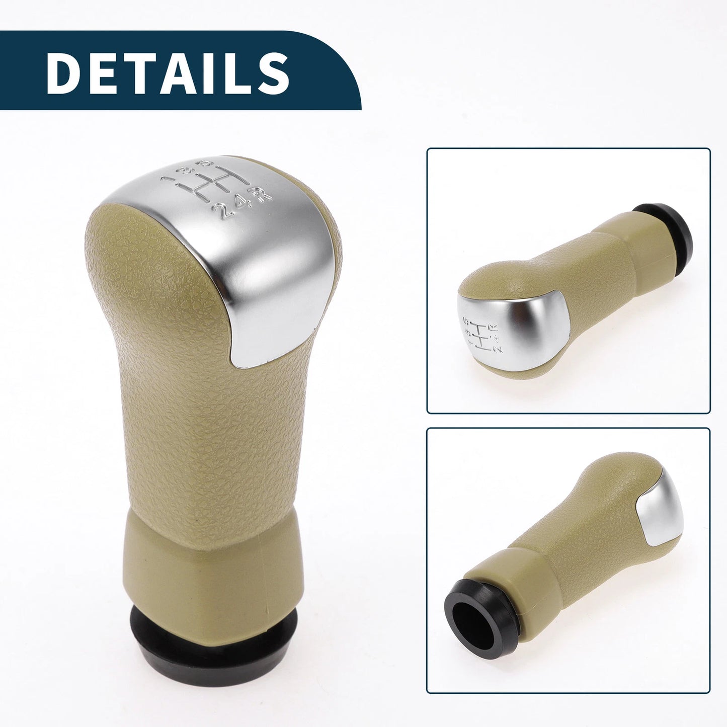 5 Speed Manual Gear Shifter Knob for Nissan Qashqai (2006-2013) Beige