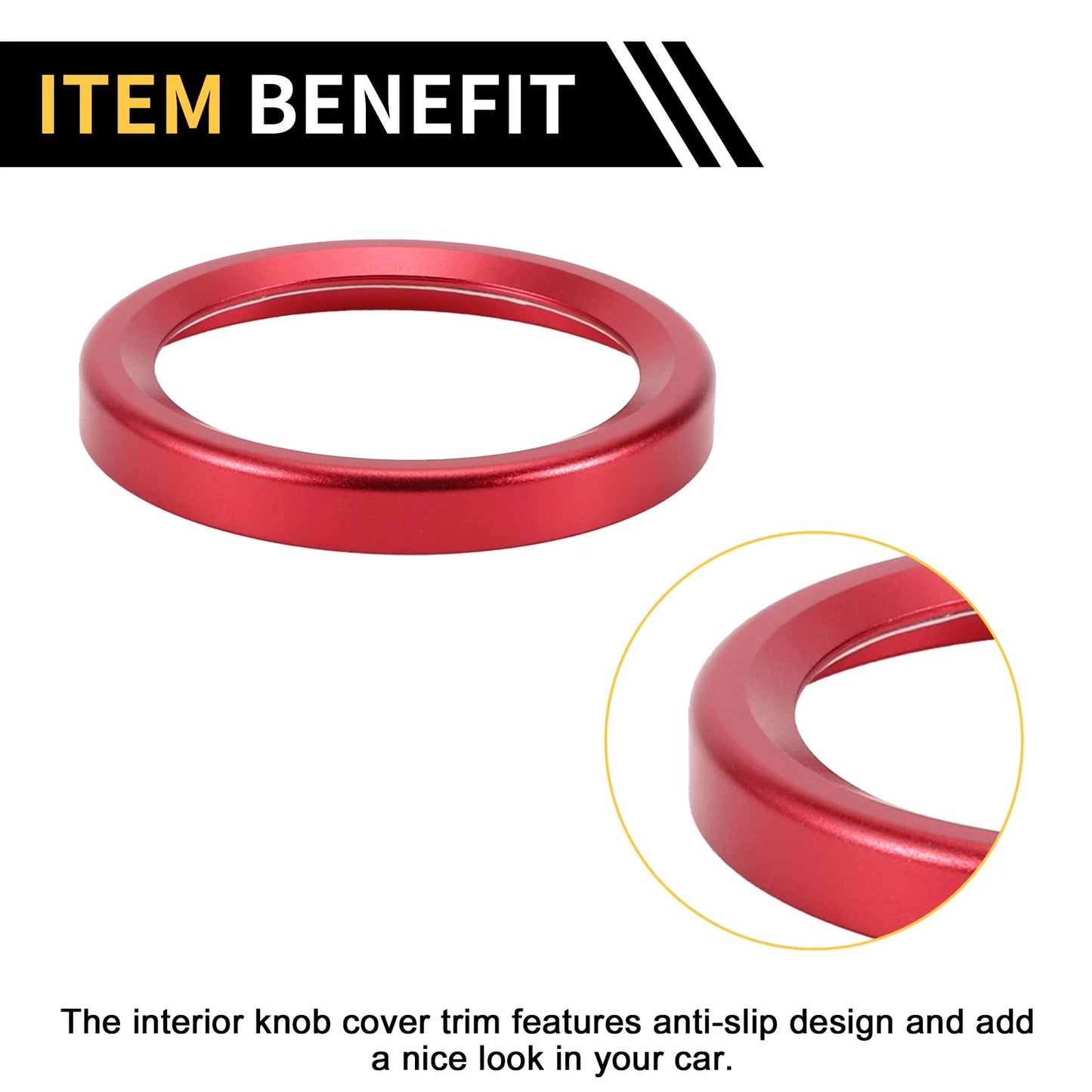 Engine Start Stop Button Switch Knob Cover Ring for Ford Maverick (2022)
