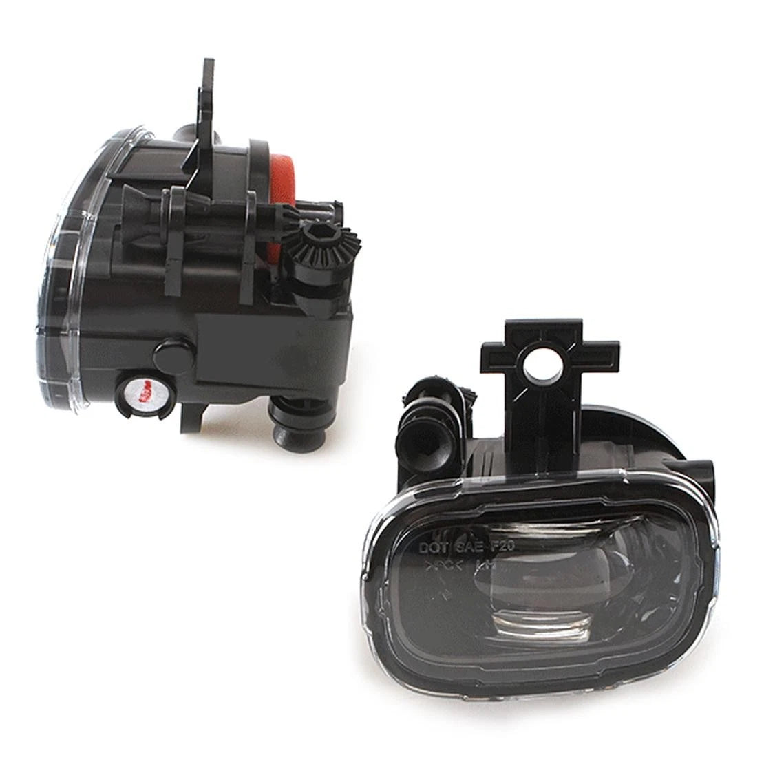 DRL LED Front Fog Light Covers with Wiring Switch for Nissan Kicks (2018-2023)