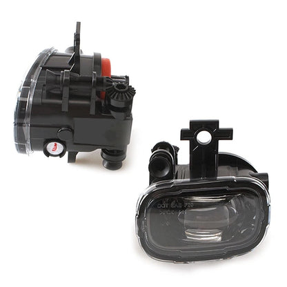 DRL LED Front Fog Light Covers with Wiring Switch for Nissan Kicks (2018-2023)