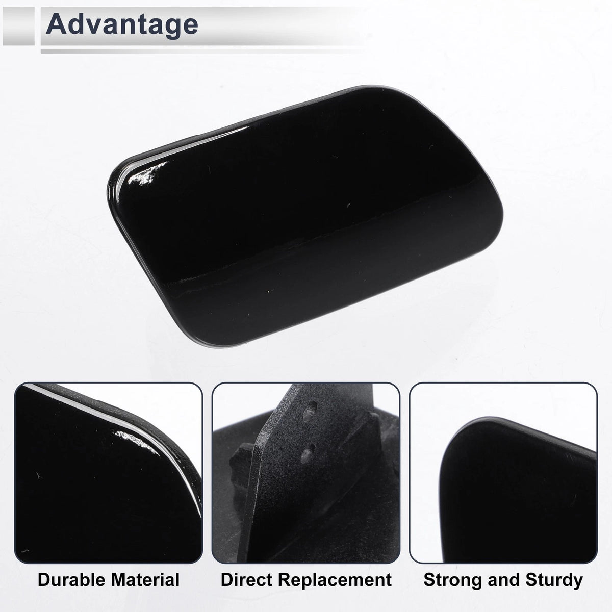 Bumper Headlight Washer Nozzle Cover Cap for BMW 740i (2016-2023)