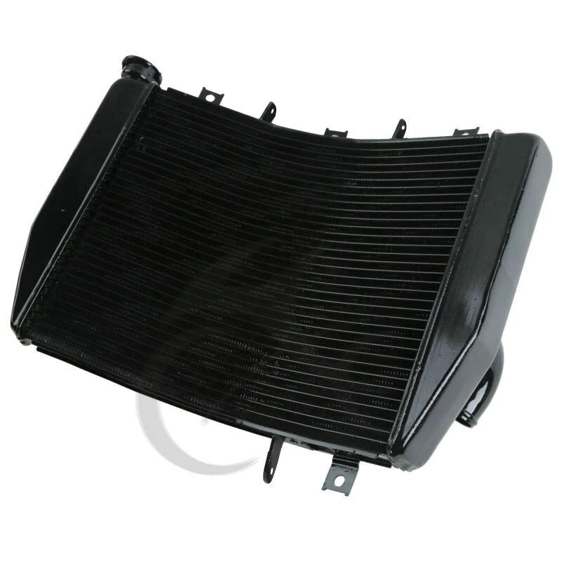 Black Radiator Engine Cooler for Kawasaki Ninja ZX6R ZX636 ZX6RR (2005-2006)
