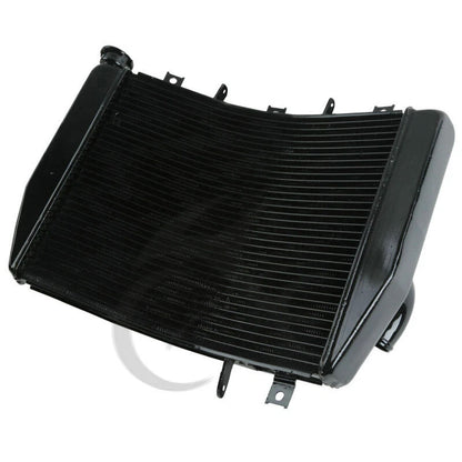Black Radiator Engine Cooler for Kawasaki Ninja ZX6R ZX636 ZX6RR (2005-2006)