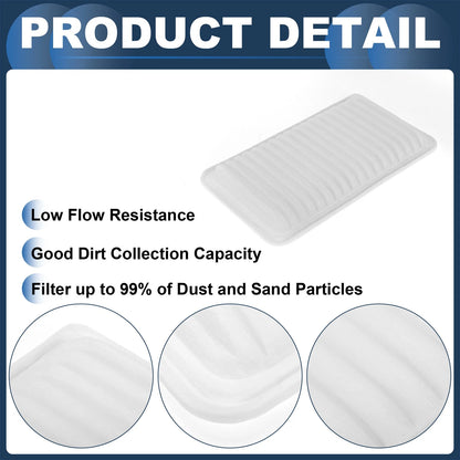 Engine Air Filter for Toyota Camry 2.4L 3.0L (2002-2011) 1 Pcs