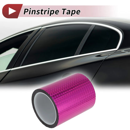 Pinstripe Tape 150mmx50m for Car, Motorcycle & Boat Laser Purple