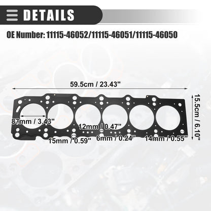 Cylinder Head Gasket for Toyota Supra Twin Turbo 3.0L L6 (93-98)