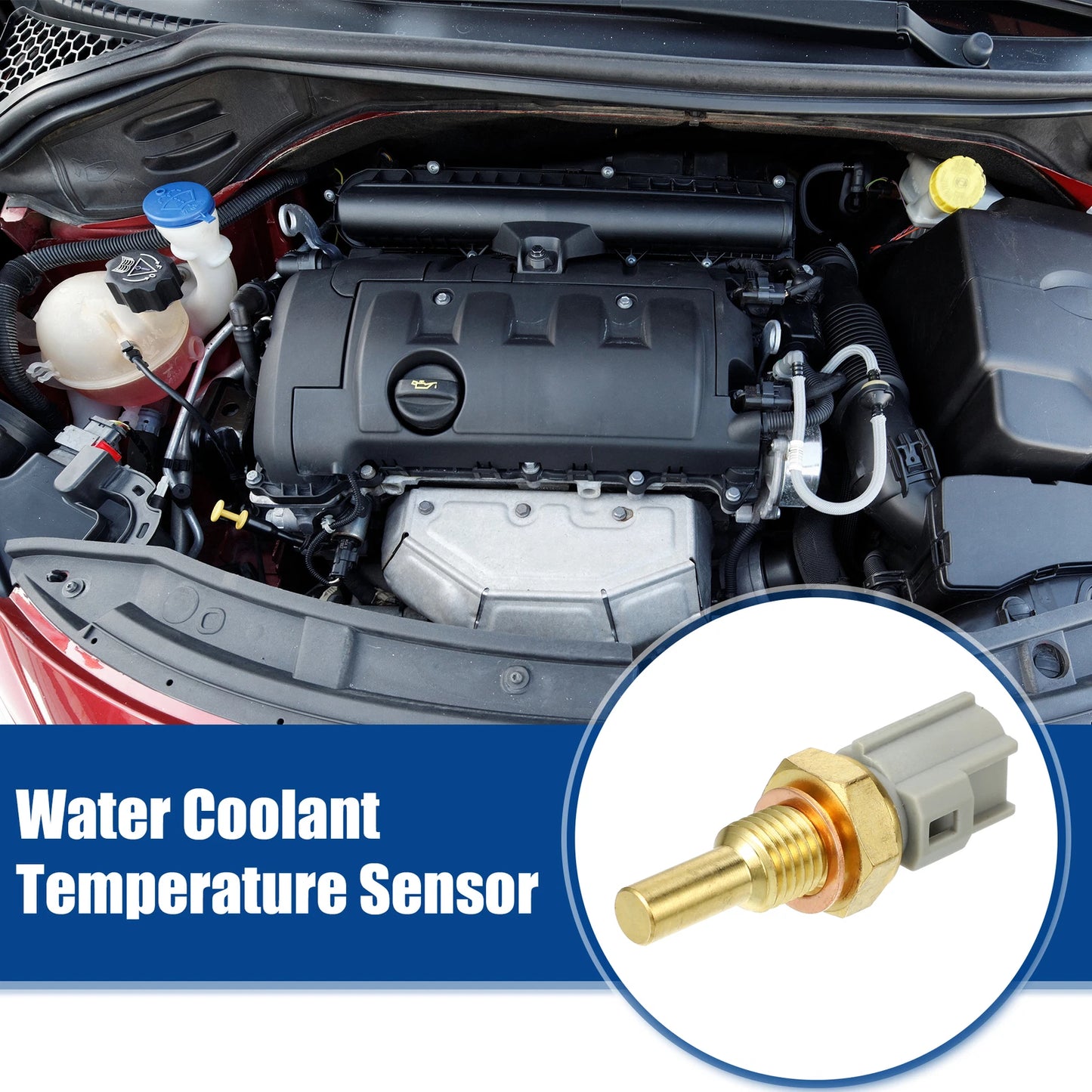 Car Engine Coolant Water Temperature Sensor for Yamaha YZF-R1 (2002–2014)