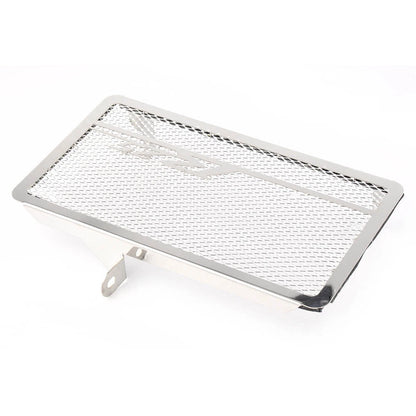 Silver Radiator Guard Grill Cover for Yamaha YZF R-25 (2014-2017)