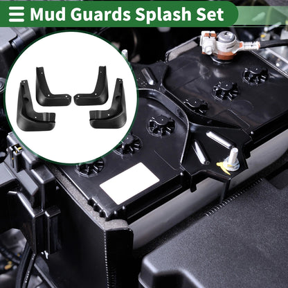 Mud Flaps Splash Guards for Ford Focus Saloon 2012-2018 with Mount Accessories