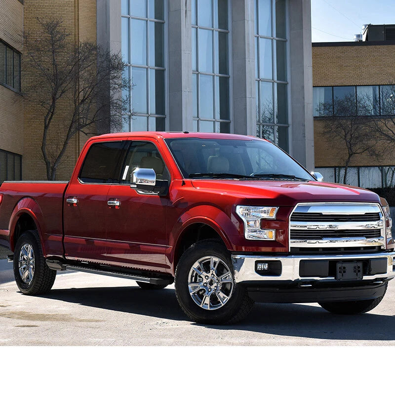 Chrome Side Wing Rearview Mirror Cover Caps for 2015-2020 Ford F150 (2015-2020)