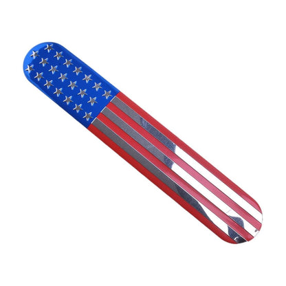 3D USA Flag Emblem Metal Stickers for Side Fender Badge