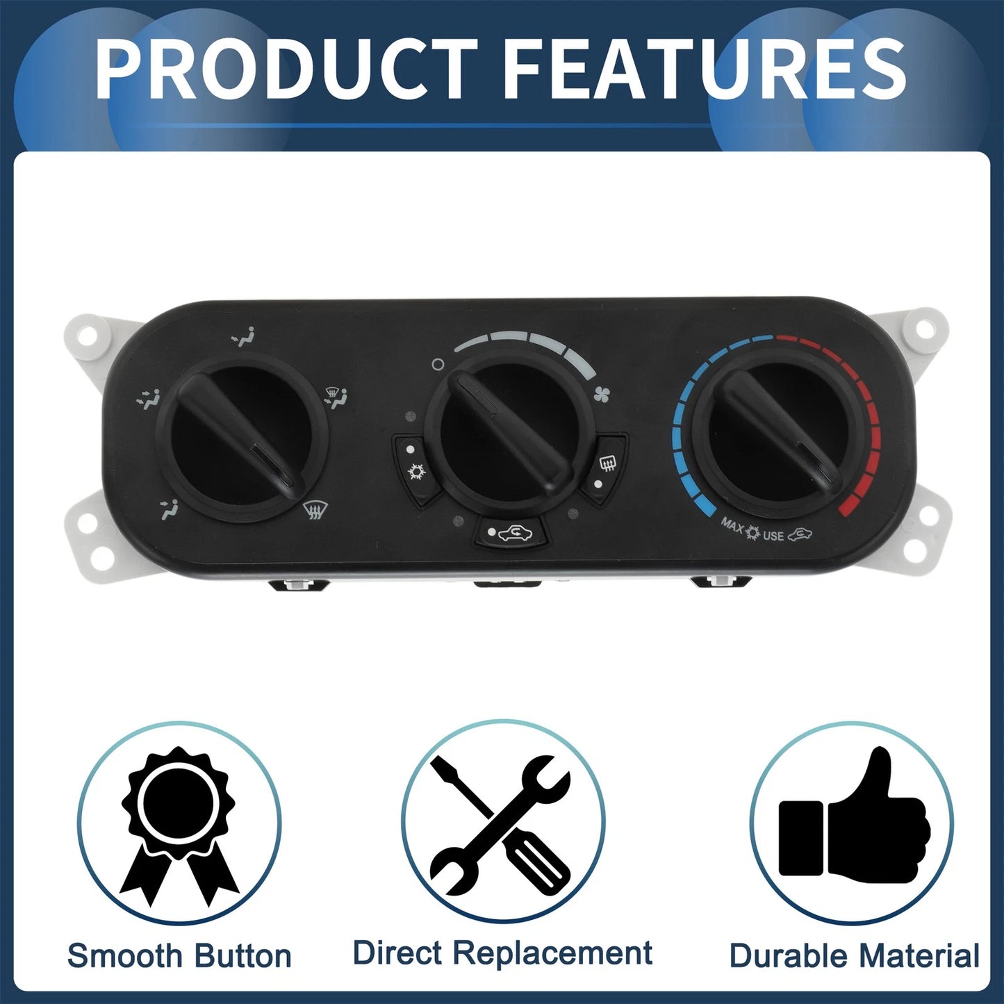 Climate Control Module for Jeep Wrangler (2007-2010)