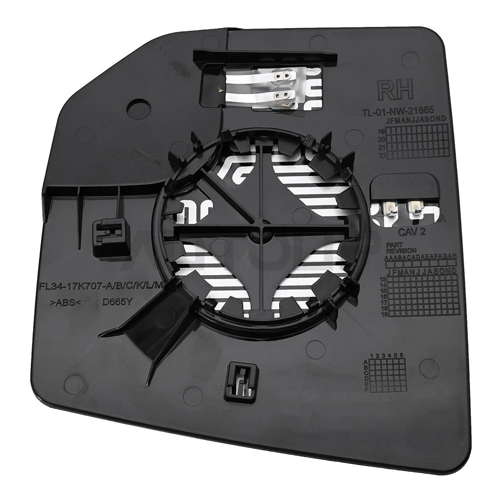 Mirror Glass Heated Right Passenger Side for Ford F-150 (2015–2020)
