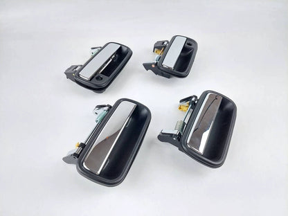 Chrome Front Door Handles for Toyota Hilux 1998-2004 2/4WD Double Cab (98-04)